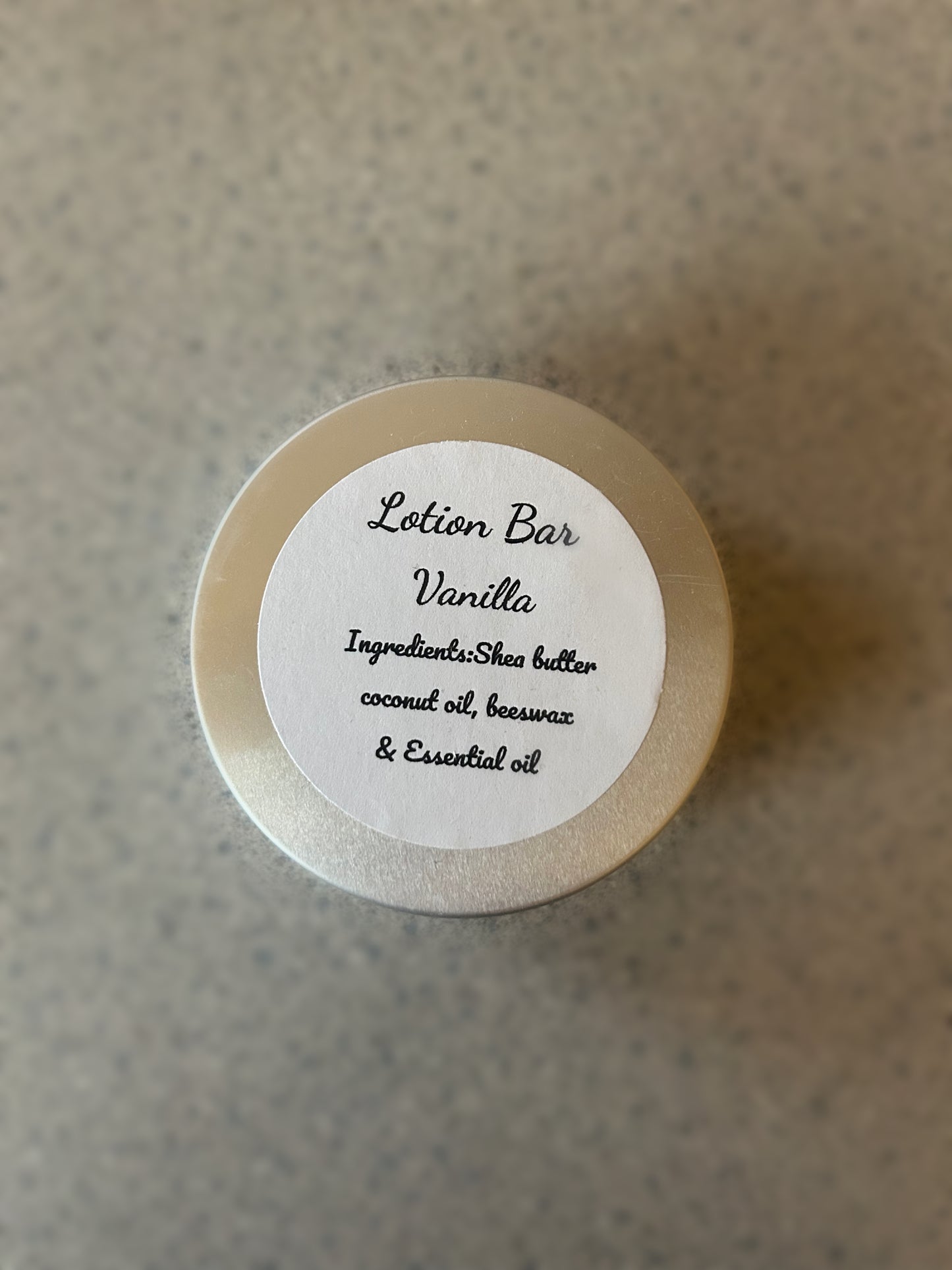 Vanilla Lotion Bar