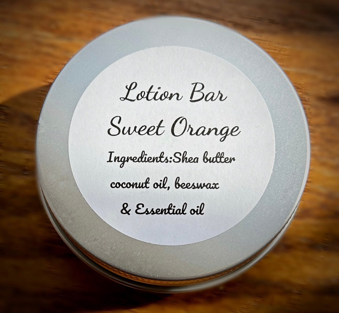 Sweet Orange Lotion Bar